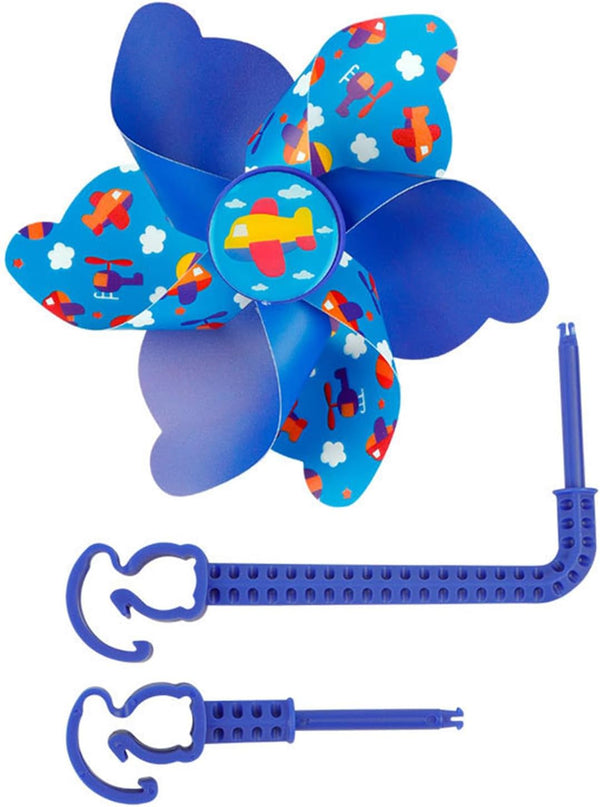 EXCBIOZ Windmill Spinnings Cute Pinwheel Colorful Decors Bicycles Handlebars Pinwheel for Kids Bicycles
