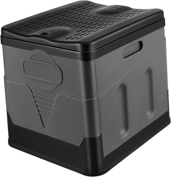 Luxshiny Portable Car Toilet Emergency Camping Potty Folding Bucket Seat Compact Storage