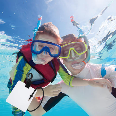 Underwater Writing Slate, Plastic Handwriting Plate Notebook Gear Board with Replaceable Pencil for Diving Communication