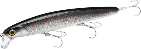 LUCKY CRAFT FlashMinnow 110 Saltwater Fishing Lures, 1-2 ft Slow Suspending Jerkbait for Halibut and Bass