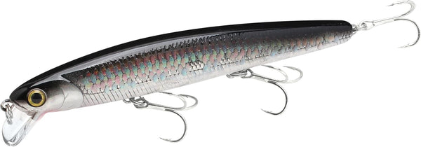 LUCKY CRAFT FlashMinnow 110 Saltwater Fishing Lures, 1-2 ft Slow Suspending Jerkbait for Halibut and Bass