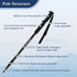 TheFitLife Nordic Walking Trekking Poles, 2 Sticks with Anti-Shock and Quick Lock System for Hiking