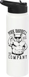 Grandio Design Sports Training And Fitness Pork Barbell Company Funny Gym Buff Pig Bodybuilding Fitness Stainless Steel Insulated