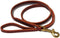 Ray Allen Mfg Signature K9 Standard Leather Leash, 3-Feet x 1/2-Inch, Burgundy