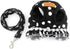 SELMAI Puppy Small Dog/Cat Polka Dots Vest Harness Leash Set, Mesh Padded No Pull Lead, Breathable Lightweight Easy