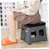POPETPOP Outdoor Folding Toilet Chair Portable Camping Toilets Car Emergency Potty