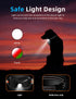 Dog Training Collar, Dog Shock Collar with Remote, Dog Electric Collar for small Medium Large Breed, Rechargeable E Collar for Dog Training with Light Beep Vibration Safe Shock Mode, IPX7 Waterproof