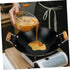 2Pcs Alipis Hot Pot Cooking Pot Household Kitchen Cookware with Wooden Handles Lightweight and Design for Home Cooking