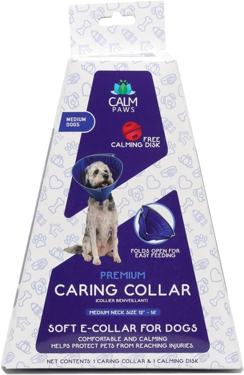 Calm Paws Dog Caring Collar with Calming Med.