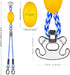 SELEWARE Heavy Duty Boat Tow Harness for Tubing, Stainless Steel Quick Connector, Self Centering Tow Harness