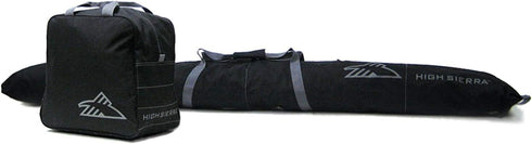Ski Bag & Sku Boot Bag Combo, Black/Black, One Size by High Sierra