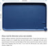 Hoki Found Silicone Pet Food Mats Tray - Non-Slip Dog Cat Bowl Mats, Waterproof Feeding Mat - Indigo Ink