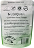 NutriQuail Meat Pet Food Topper