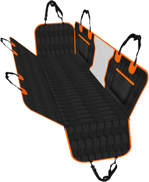 Falafa Dog Car Seat Cover for Back Seat, Waterproof Non-Slip Car Seat