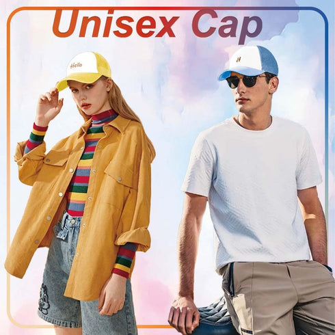 ZH 12 Pcs Sublimation Trucker Hats - Blank Mesh Baseball Cap for Men and Women