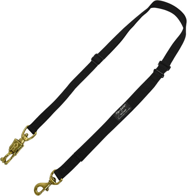 Intrepid International Adjustable Tie Safe Trailer Tie, Durable Nylon, Quick Release, 28" to 33"