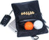 Golf Valuables Pouch, Zipper Golf Ball Bag with 4 Pockets for Accessories, Great Gift for Golfers