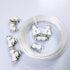 Aquarium CO2 Tubing - 5 Yard (15 feet) & Push to Connect Fittings