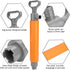 Portable Kayak Bilge Pump - Emergency Hand Pump for Outdoor Survival, Floating Bilge Water Pump