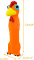 3 Pack 9" CHIWAVA Squeaky Latex Dog Toys Standing Stick Animal Puppy Fetch Interactive Play for Small Medium Dogs