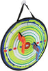 Foam Axe Throwing Game, Indoor Outdoor Toy with 4 Foam Axes and 22” Easy Fold Target for Kids and Adults