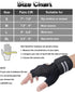 SUJAYU Weightlifting Gym Gloves for Men Women, Breathable Workout Gloves, Anti-Slip Exercise Gloves, Adjustable Wrist