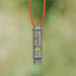 iBasingo Titanium Whistle - Emergency Survival Safety Gear, Loud Camping Signal Whistles with Lanyard (1 Pack)