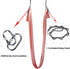 PRIOR FITNESS Yoga Straps Aerial Hammock Accessory Set - 2pcs Daisy Chain + 2pcs Carabiner