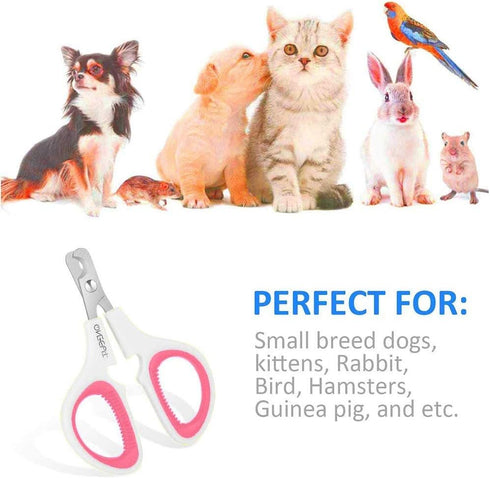 OneCut Trimming, Pet Nail Clippers, Update Version Cat & Kitten Claw Nail Clippers for Professional Pet Nail Clippers