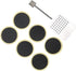 Tyre Glueless Patch - Small Lightweight Inner Tube Repair Kit for Fixed Gear Bikes, Repair Tool Kit