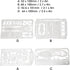 Wilderness Survival Gear, Camping Survival Kits 4Pcs for Fishing, Hunting, Food Rations