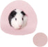Hamster Recovery Collar Protection Cone, Adjustable After Surgery Collar for Small Animals, Anti-Lick Anti-Bite (Pink,