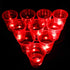 Six Senses Media The Dark Beer Pong Set, LED Beer Pong Cups and Glow-in-The-Dark Balls, 22 Set