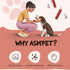 Dogs6pcs ASMPET Dog Treats Bones, Chicken Wrapped Rawhide Sweet Potato Sticks for Small Medium Large