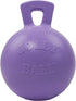 Jolly Pets Tug-n-Toss Heavy Duty Dog Toy Ball with Handle, 10 Inches/X-Large,