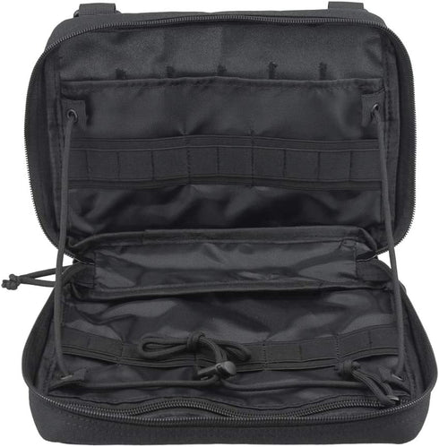 WYNEX Tactical Admin Molle Pouch | Medical EDC EMT Utility Bag Shell Design Attachment for Hiking Belt Bags