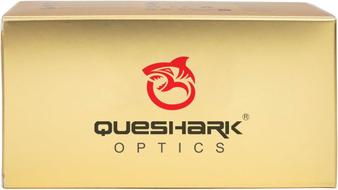 Queshark Cycling Glasses, Sports Sunglasses for Men Women, 1 Polarized 2 HD Lens for Cycling & Running