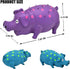 Pig Squeaky Dog Toy - 2 PCS Interactive Rubber Chew Toy, Durable Latex Grunting Pig Toys for Small, Medium & Large Dogs