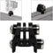 Picatinny Rails Airsoft Gun Rail Mounts Adapter for GoPro Action Camera (Black)
