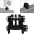 Picatinny Rails Airsoft Gun Rail Mounts Adapter for GoPro Action Camera (Black)