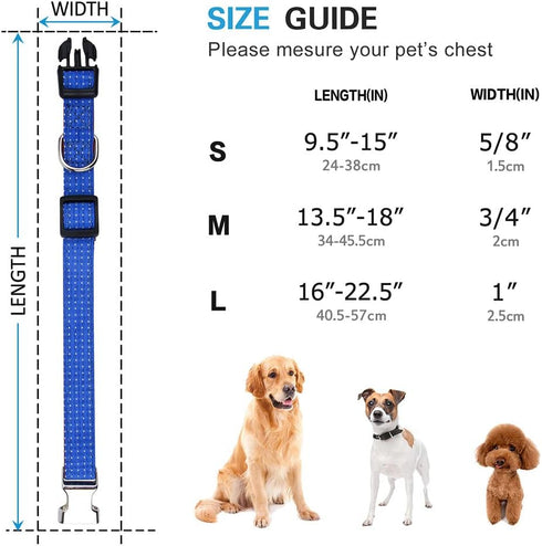 Rhea Rose Dog Collar with Bow Tie, Soft Durable Gift for Girl or Boy, Blue Dot Small