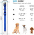 Rhea Rose Dog Collar with Bow Tie, Soft Durable Gift for Girl or Boy, Blue Dot Small