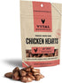 Vital Essentials Freeze Dried Raw Cat Treats, Chicken Hearts, 0.8 OZ