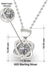 Generic Inspirational Fiancee Gifts, You're My Lobster, and I'm so Grateful to Have, Perfect Holiday Heart Knot Silver