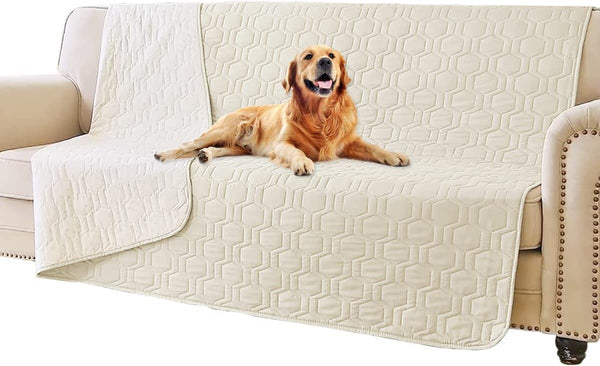 Waterproof Anti-Slip Dog Bed Cover and Pet Blanket, Sofa Pet Bed Mat, Incontinence Mattress Protectors for Most Pets,