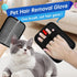NALVIEVANA (1 Pack) Pet Hair Removal Glove for Cats & Dogs Upgraded Electrostatic Reusable & Washable Gloves, Magic Pet
