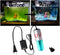 3W UV Water Clean Light, Green Algae Clear Submersible Fish Tank UVC Light for Fish Tank Sump Pump