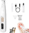 ugdurwp 1PC Dog Paw Trimmer with LED Light,35dB Low Noise Precision Pet Paw