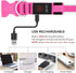 YFbrite Light Up Dog Collar, USB Rechargeable LED Puppy Collar, Adjustable Glowing Lights for Night Walking