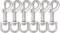 Dog Leash Snap Clip Clasp Swivel Heavy Duty Pet Leashes Clips Key Chain 3 Inch 6 PCS for Linking Pet Collar